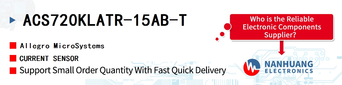 ACS720KLATR-15AB-T Allegro MicroSystems CURRENT SENSOR