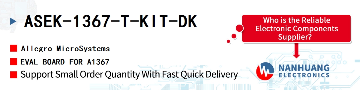 ASEK-1367-T-KIT-DK Allegro MicroSystems EVAL BOARD FOR A1367