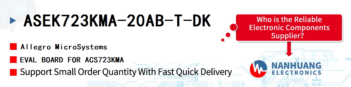 ASEK723KMA-20AB-T-DK Allegro MicroSystems EVAL BOARD FOR ACS723KMA